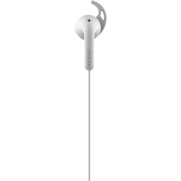 Defunc GO SPORT In-Ear Earbuds Ενσύρματα Ακουστικά σε λευκό χρώμα