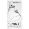 Defunc GO SPORT In-Ear Earbuds Ενσύρματα Ακουστικά σε λευκό χρώμα