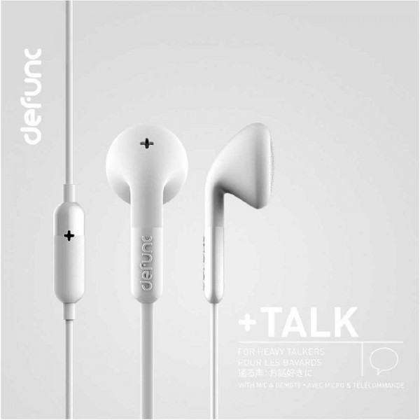 Defunc BASIC TALK In-Ear Earbuds Ενσύρματα Ακουστικά σε ροζ χρώμα