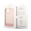 Guess Translucent Hard Case Θήκη προστασίας με διάφανο σχεδιασμό – iPhone 14 Pro Max (pink)