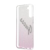 Guess Glitter Gradient Script Logo Θήκη προστασίας από σιλικόνη – Samsung Galaxy S21 Plus (Pink/Glitter)