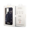 Guess “4G Logo Collection” Hardcase Golden Marble Collection – Samsung Galaxy S23 Ultra S918 (Μαυρο)