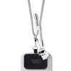 Karl Lagerfeld Ikonik Crossbody Cord Universal κορδονάκι συμβατό με κάθε τύπο θήκης (Γκρι – KLUCNMSCKIG)