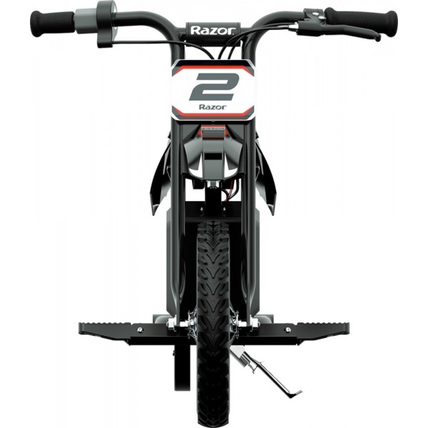 Razor MX125 Dirt Rocket Ηλεκτρικό Micro Bike μέγιστης ταχύτητας 13 km/h σε χρώμα μαύρο/λευκό