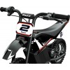 Razor MX125 Dirt Rocket Ηλεκτρικό Micro Bike μέγιστης ταχύτητας 13 km/h σε χρώμα μαύρο/λευκό