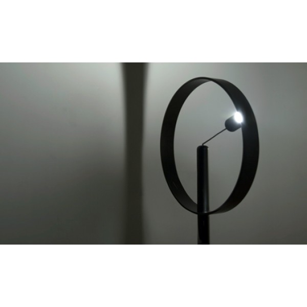 DesignNest Enso Floating Lamp Σφαιρική διακοσμητική λάμπα διαμέτρου 30 εκατοστών με ροοστάτη αφής (Μαύρο)