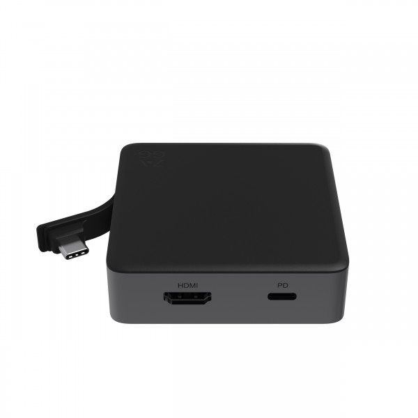 Zagg Φορητό Hub 4 θέσεων (1x USB-C PD, 1x USB-C, 1x USB-A & 1x HDMI)