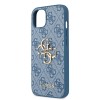 Guess “4G Logo Collection” Hard Case PU Leather Θήκη προστασίας από δερματίνη – iPhone 11 (Μπλε)