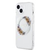 Guess “Flowers Wreath Collection” MagSafe Hard Case Θήκη προστασίας από σκληρό πλαστικό – iPhone 14 (Διάφανο – GUHMP14SHFWFCT)