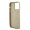 Guess Saffiano Hard Case Θήκη προστασίας από δερματίνη – iPhone 15 Pro Max (Μπεζ – GUHMP15XPSAHMCB)