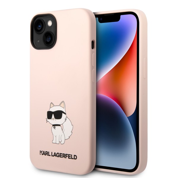 Karl Lagerfeld “Choupette NFT” Hard Case Θήκη προστασίας από σιλικόνη – iPhone 14 Plus (Ροζ – KLHCP14MSNCHBCP)