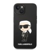 Karl Lagerfeld “Ikonik NFT” Hard Case Θήκη προστασίας από σιλικόνη – iPhone 14 Plus (Μαύρο – KLHCP14MSNIKBCK)