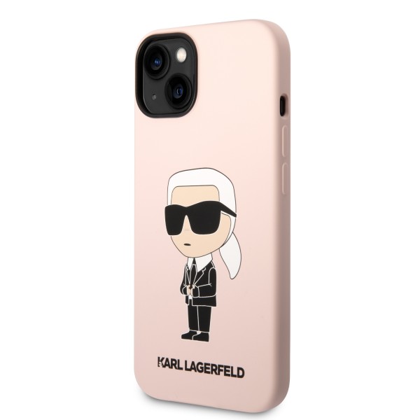 Karl Lagerfeld “Ikonik NFT” Hard Case Θήκη προστασίας από σιλικόνη – iPhone 14 Plus (Ροζ – KLHCP14MSNIKBCP)