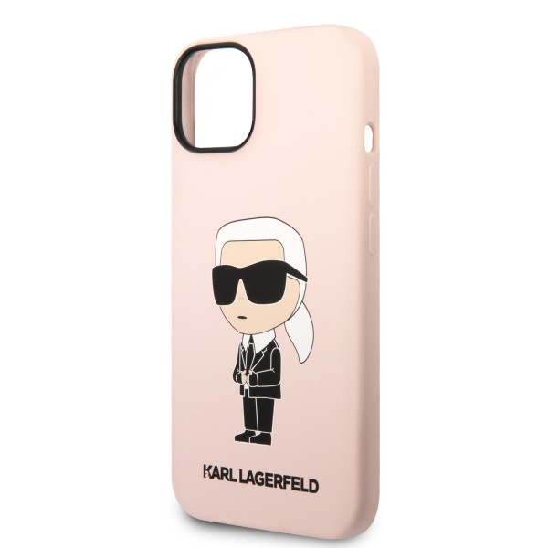 Karl Lagerfeld “Ikonik NFT” Hard Case Θήκη προστασίας από σιλικόνη – iPhone 14 Plus (Ροζ – KLHCP14MSNIKBCP)