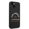 Karl Lagerfeld “Rue St.Guillaume Logo Collection” Hard Case Θήκη προστασίας από σιλικόνη – iPhone 14 Plus (Μαύρο – KLHCP14MSRSGHLK)