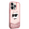 Karl Lagerfeld Choupette's Head NFT Liquid Glitter Case Θήκη προστασίας από σιλικόνη – iPhone 4 Pro Max (Ροζ – KLHCP14XLNCHCP)