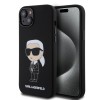 Karl Lagerfeld “Ikonik NFT” Hard Case Θήκη προστασίας από σιλικόνη – iPhone 15 Plus (Μαύρο – KLHCP15MSNIKBCK)