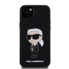 Karl Lagerfeld “Ikonik NFT” Hard Case Θήκη προστασίας από σιλικόνη – iPhone 15 Plus (Μαύρο – KLHCP15MSNIKBCK)