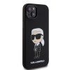 Karl Lagerfeld “Ikonik NFT” Hard Case Θήκη προστασίας από σιλικόνη – iPhone 15 Plus (Μαύρο – KLHCP15MSNIKBCK)