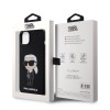 Karl Lagerfeld “Ikonik NFT” Hard Case Θήκη προστασίας από σιλικόνη – iPhone 15 Plus (Μαύρο – KLHCP15MSNIKBCK)