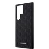 Karl Lagerfeld Monogram Ikonik Pin Saffiano Case Θήκη προστασίας από δερματίνη – Galaxy S23 Ultra (Black – KLHCS23LSAKLHPK)