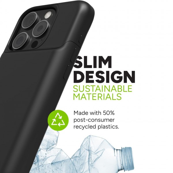 Mophie®Juice Pack (2024) Case Θήκη προστασίας με ενσωματωμένη μπαταρία (2400mAh) για Apple iPhone 15 Pro