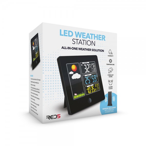 The Source LED Weather Station - Οικιακός Μετεωρολογικός Σταθμός με ασύρματο εξωτερικό αισθητήρα