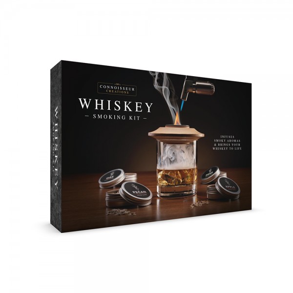 The Source Whiskey Smoking Kit – Σετ καπνίσματος ουίσκι με καπάκι & επαναγεμιζόμενο φλόγιστρο