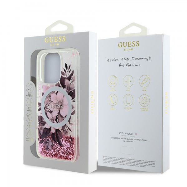 Guess “Liquid Glitter Flower