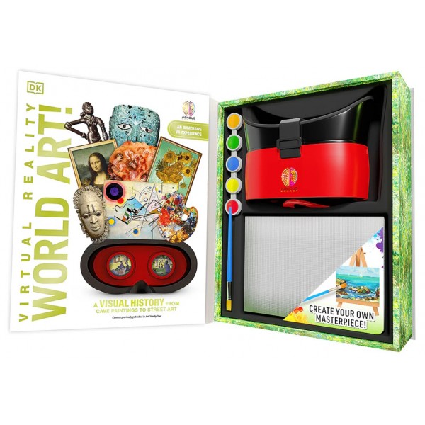 Abacus Brands VR Giftbox World Art! Σετ εικονικής πραγματικότητας – Πολυτελές Σετ Δώρου Για ηλικίες 8 ετών και άνω – Περιλαμβάνει Γυαλιά VR