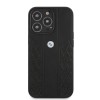 BMW Leather Black Curve Perforated Design Back Cover Θήκη προστασίας από δερματίνη – iPhone 13 Pro (Μαύρο)