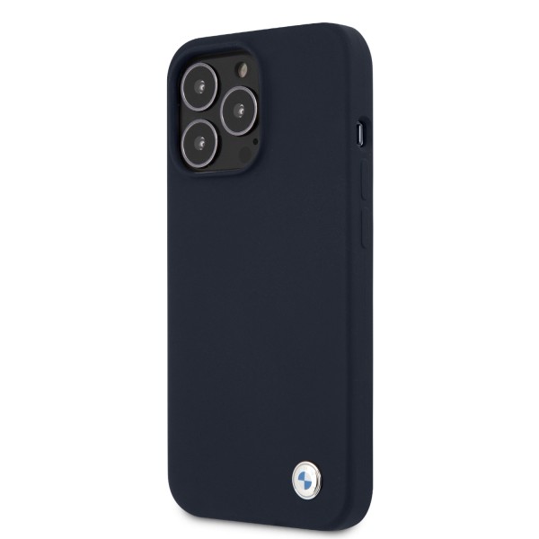 BMW Signature Collection Back Cover Θήκη προστασίας από σιλικόνη – iPhone 13 Pro (Navy Blue)