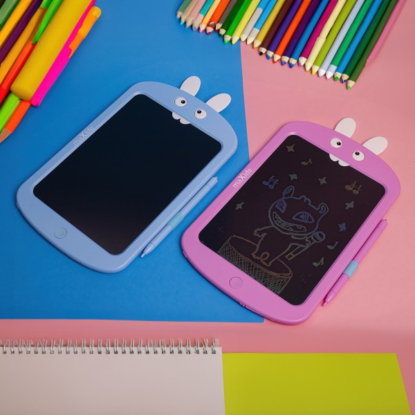 Maxlife kids writing board MXWB-02 blue - Παιδικός πίνακας γραφής και σχεδίου σε μπλέ χρώμα