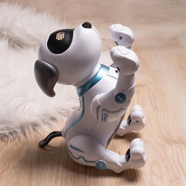 Maxlife remote-controlled dog MXRD-100 white - Διαδραστικό Τηλεκατευθυνόμενο Σκυλάκι Ρομπότ σε λευκό χρώμα