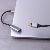 Maxlife adapter MXHC-01 HDMI - USB-C 4K 60HZ -Μετατροπέας USB-C σε HDMI σε μαυρο χρώμα