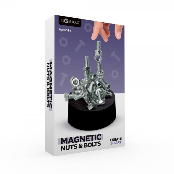 The Source  Magnetic Nuts and Bolts – Μαγνητικές Βίδες και Παξιμάδια – Ένα Διασκεδαστικό και Δημιουργικό Παιχνίδι