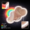 Forever Light Neon Mirror LED Cloud/Multicolor - Διακοσμητικός Καθρέπτης με LED Neon