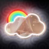 Forever Light Neon Mirror LED Cloud/Multicolor - Διακοσμητικός Καθρέπτης με LED Neon