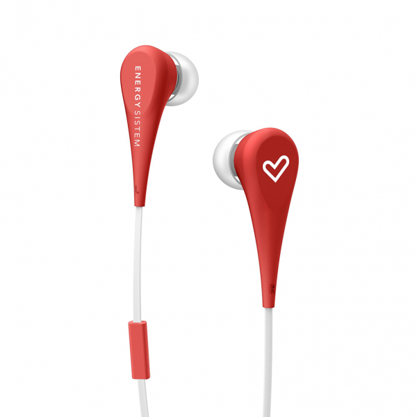 ENERGY SISTEM Earphones Style 1+ Κόκκινο 446001