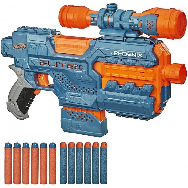 Nerf Εκτοξευτής Phoenix CS 6 Elite 2.0 για 8+ Ετών