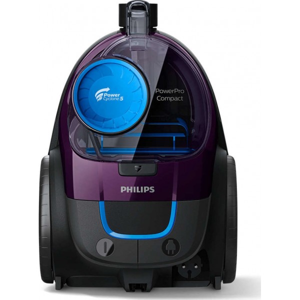 Philips Ηλεκτρική Σκούπα 700W με Κάδο 1.5lt Μωβ FC9333/09