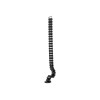 Deltaco Office Spine Cable Organizer & Hider, Μαύρο DELO-0203