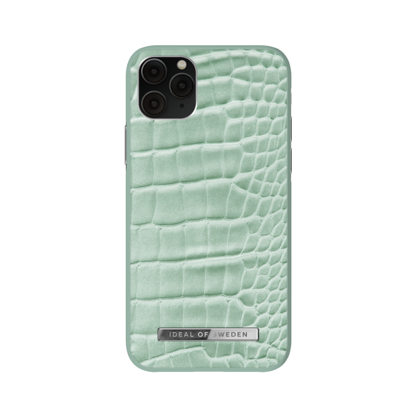 IDEAL OF SWEDEN Atelier Case για iPhone 11 Pro/XS/X Mint Croco IDACSS21-I1958-261