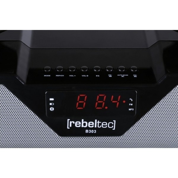 Rebeltec Bluetooth ηχείο Soundbox μαύρο 400