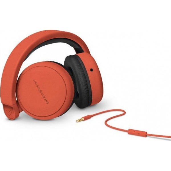 ENERGY SISTEM Headphones Style 1 Talk Chili red 448838