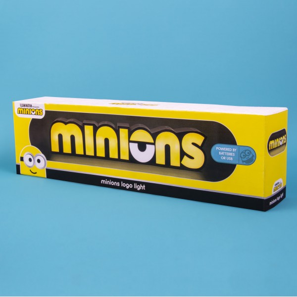 FIZZ Φως Διακοσμητικό Minions Logo Light 310018