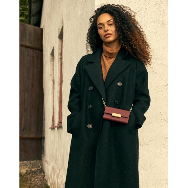 IDEAL OF SWEDEN Θήκη Wallet Kensington Crossbody Clutch iPhone 11 Pro Max/XS MAX Burgundy IDKCC-I1965-157