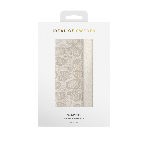 IDEAL OF SWEDEN Θήκη Wallet για iPhone 11 Pro/XS/X Pearl Python IDSCSS20-I1958-200