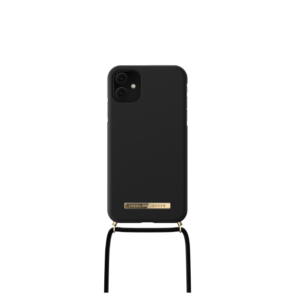 IDEAL OF SWEDEN θήκη λαιμού για iPhone 11/XR Jet Black IDPNSS21-I1961-267