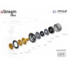 Ustream One Ηχεία Λευκά Mitchell Acoustics MIT-U-STREAM-ONE-WH